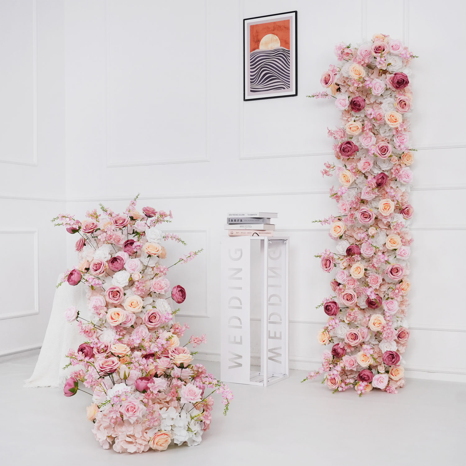 Home Decor Event - Uflower Роскошный искусственный цветок Ряд День