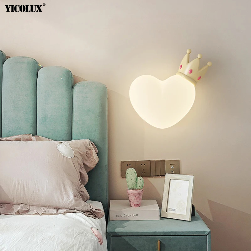 Home Decor Wall Molding - Современная настенная лампа для спальни, детская