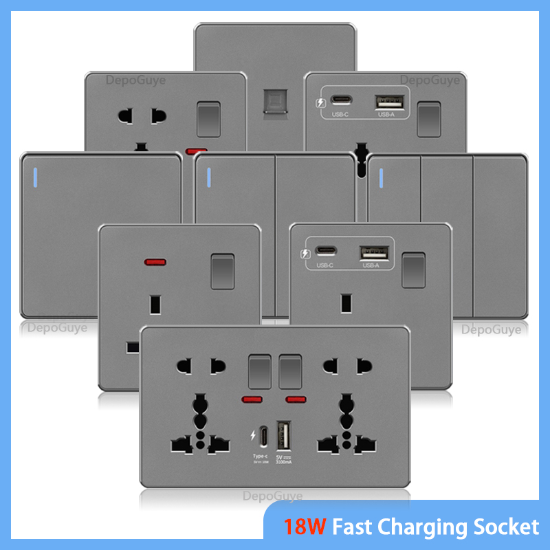 Home Decor Uk - Великобритания, 13 А, с USB Type-c,