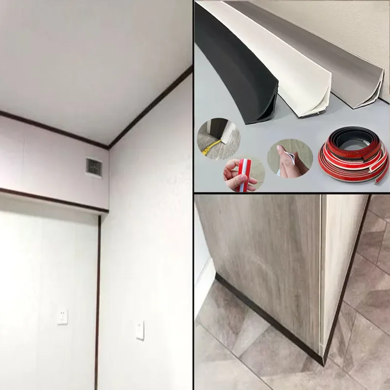 Home Decor Wall Molding - 1 шт. 2 м/78,74 дюйма Самоклеящаяся