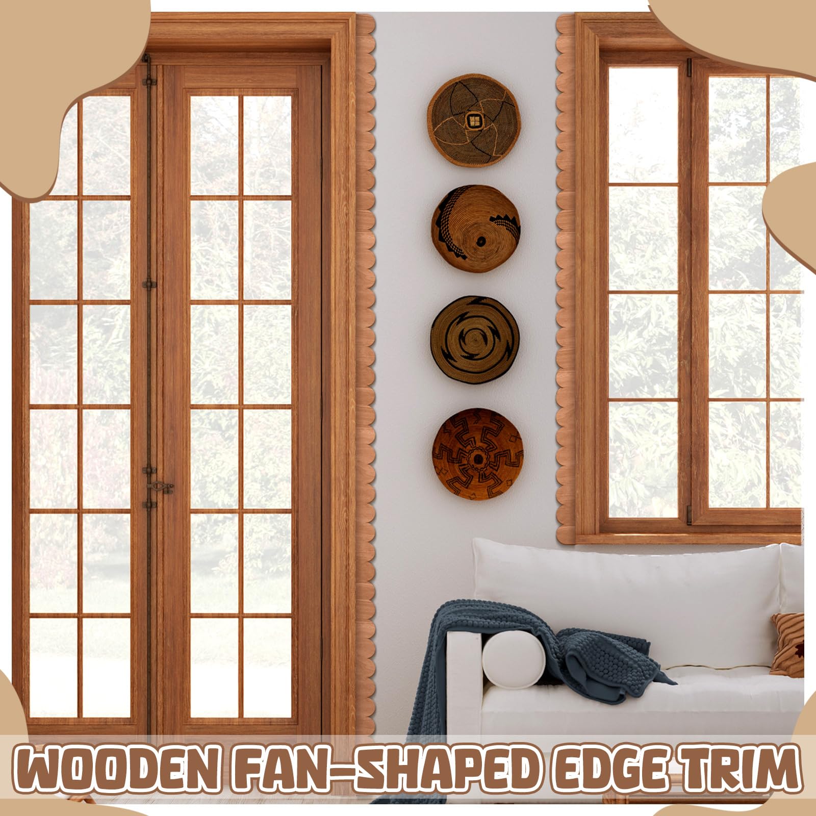 12 шт. фигурного деревянного д – обзор и цена Home Decor Wall Molding