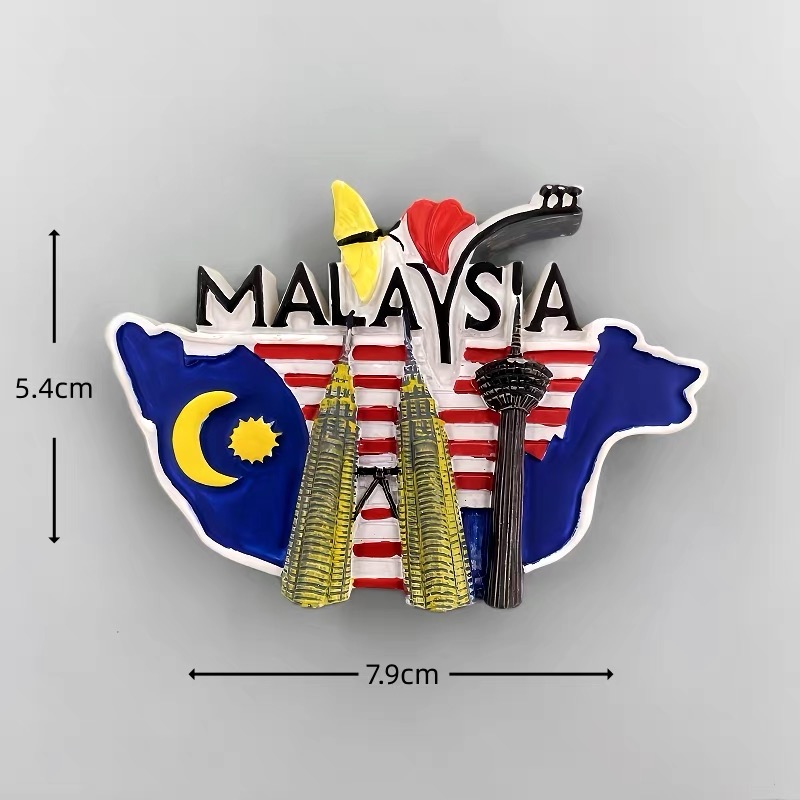 3D-магниты на холодильник из М – обзор и цена Home Decor Kuala Lumpur