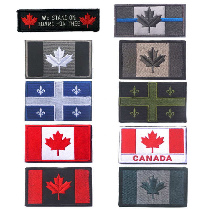 Вышитый канадский флаг, Квебек – обзор и цена Home Decor Canada