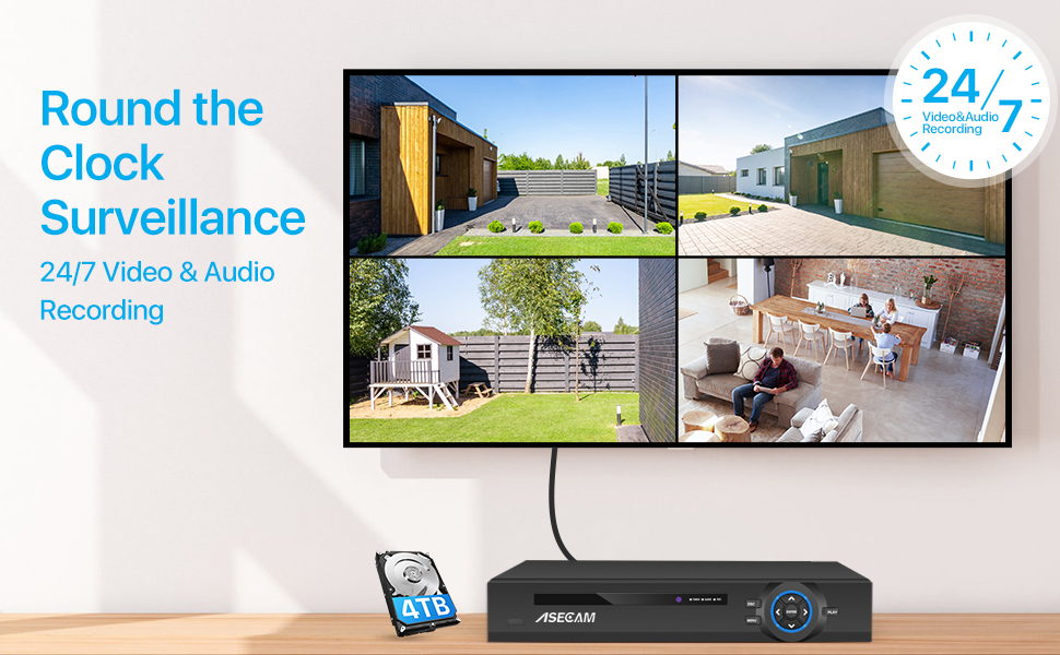 ASECAM 8MP 4K регистратор виде – обзор и цена Home Decor Uk