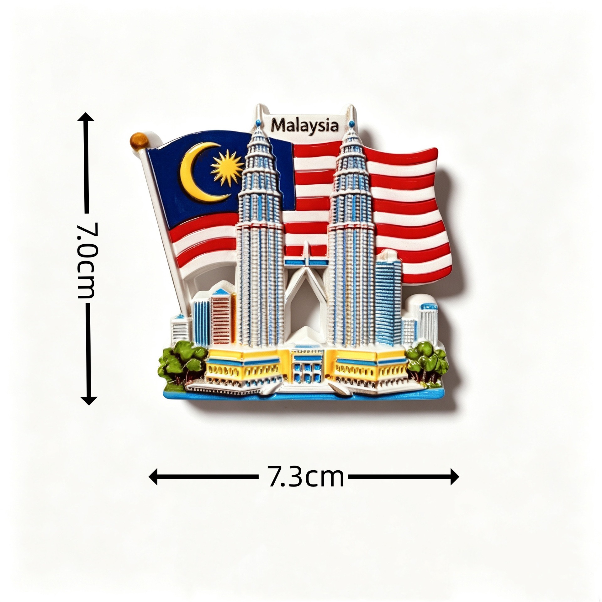 Сувенир из Малайзии: 3D-магнит – обзор и цена Home Decor Kuala Lumpur