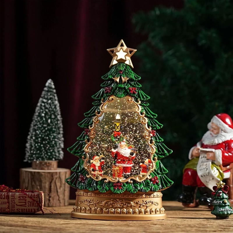 Музыкальная шкатулка-снежный ш – обзор и цена Home Decor Xmas Tree