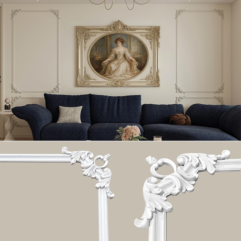 Комплект молдингов из ПУ для п – обзор и цена Home Decor Wall Molding