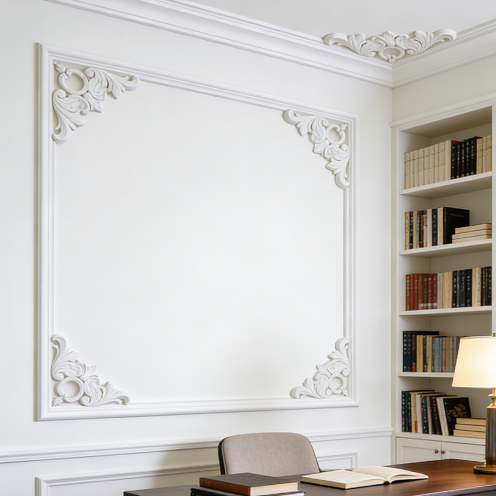 Комплект молдингов из ПУ для п – обзор и цена Home Decor Wall Molding