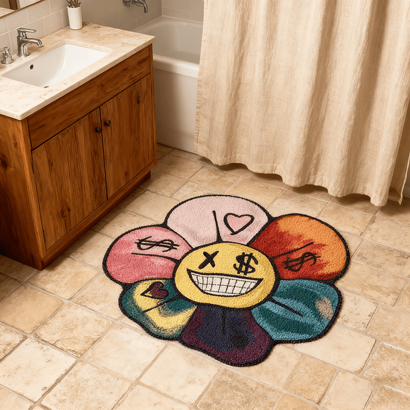 Креативный коврик VIKAMA Color – обзор и цена Home Decor Dopamine