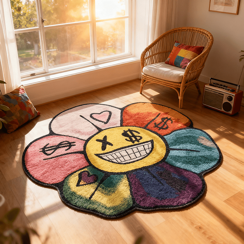 Креативный коврик VIKAMA Color – обзор и цена Home Decor Dopamine