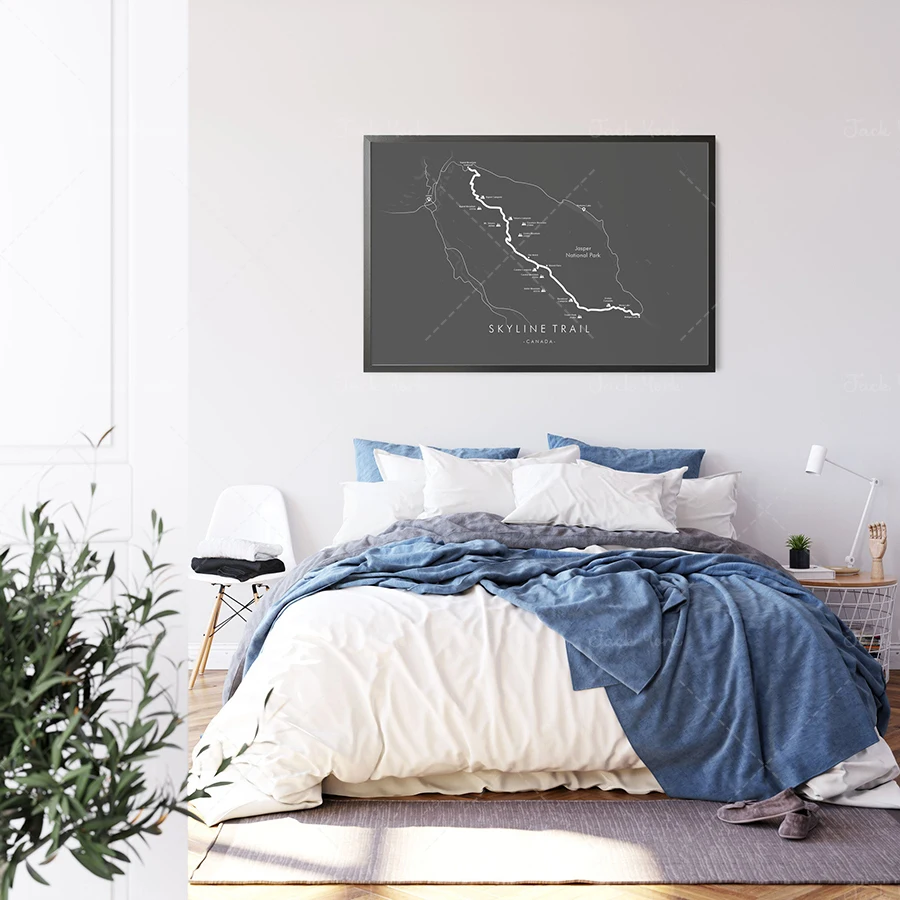 Карта тропы Skyline, походный  – обзор и цена Home Decor Canada
