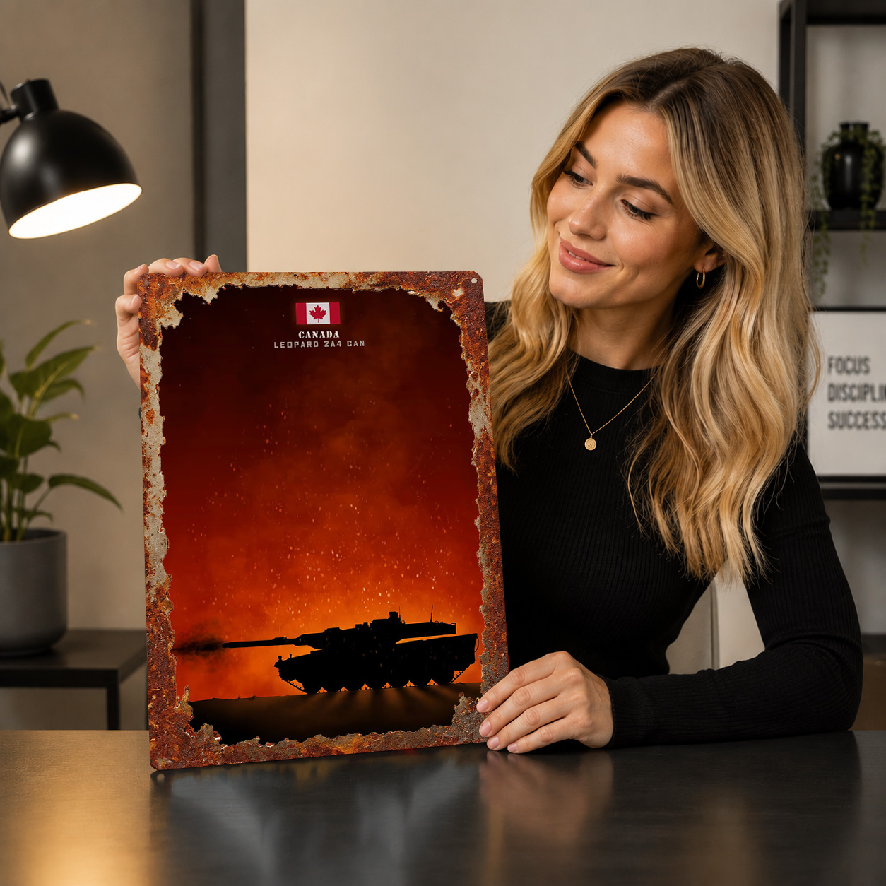 Металлическая винтажная таблич – обзор и цена Home Decor Canada
