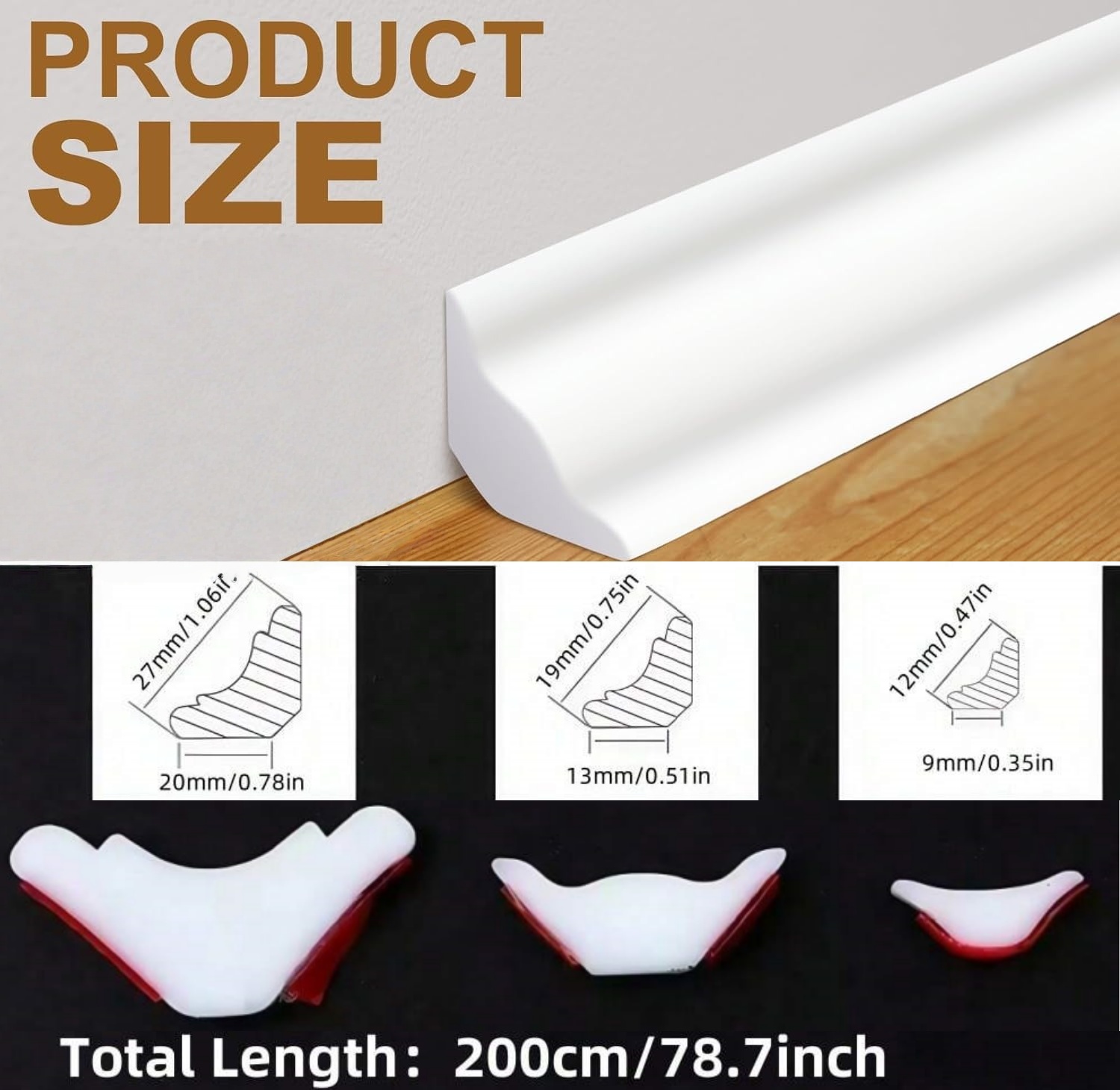 1 шт. Самоклеящаяся декоративн – обзор и цена Home Decor Wall Molding