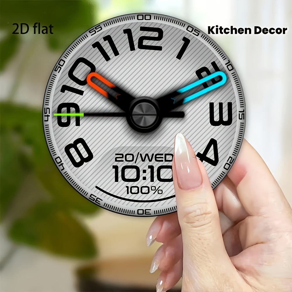 2D-часы из акрила, креативный  – обзор и цена X Home Decor