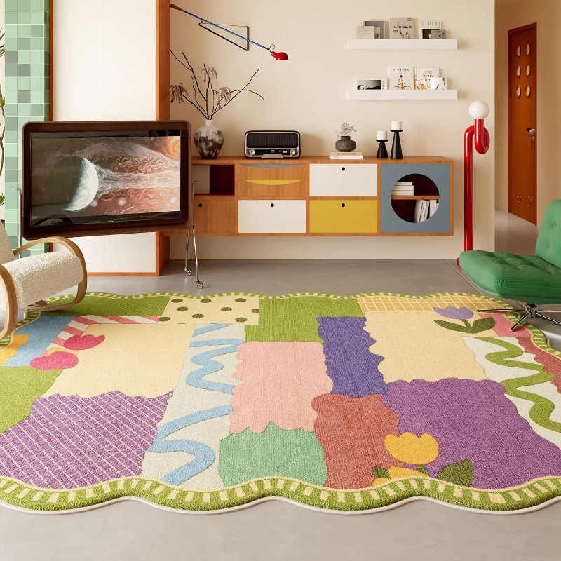 Абстрактный ковер для гостиной – обзор и цена Home Decor Dopamine