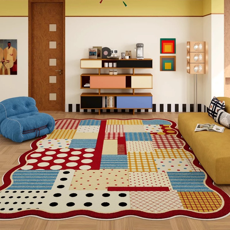 Абстрактный ковер для гостиной – обзор и цена Home Decor Dopamine