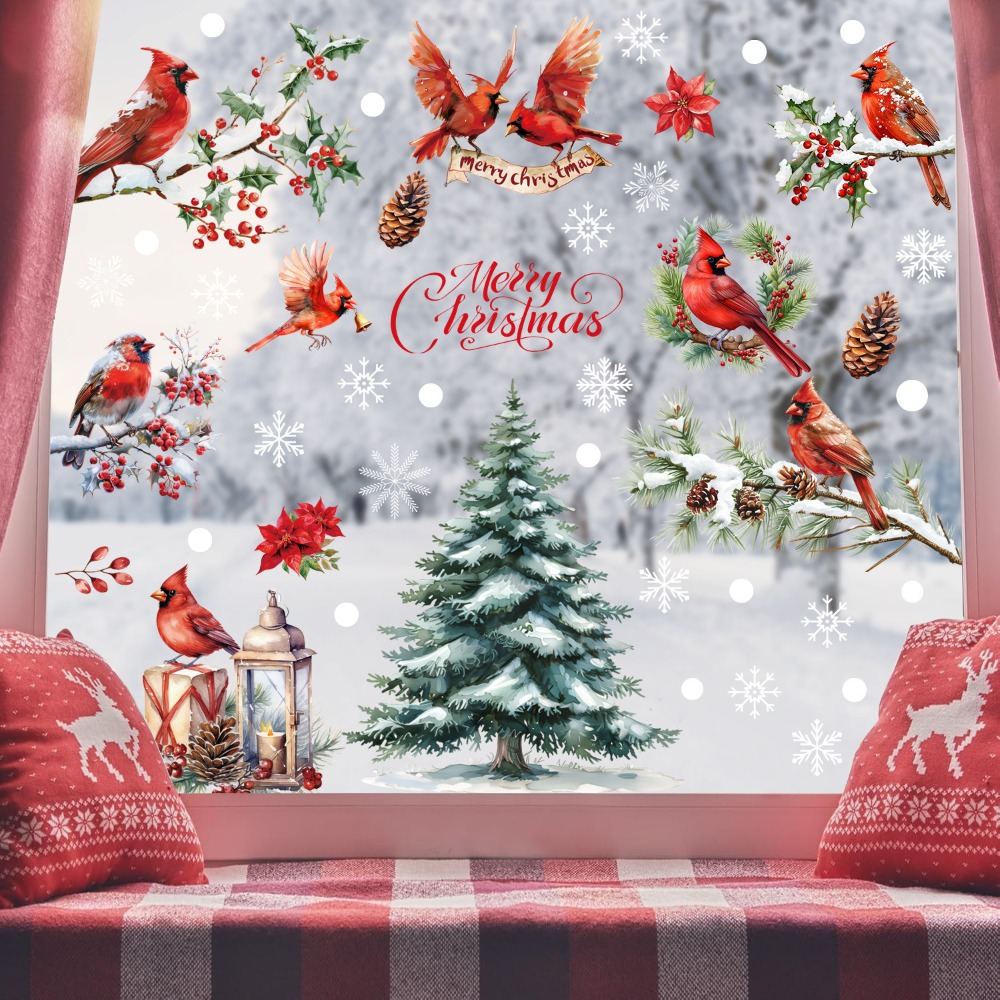 Набор из 9 рождественских накл – обзор и цена Home Decor Xmas Tree