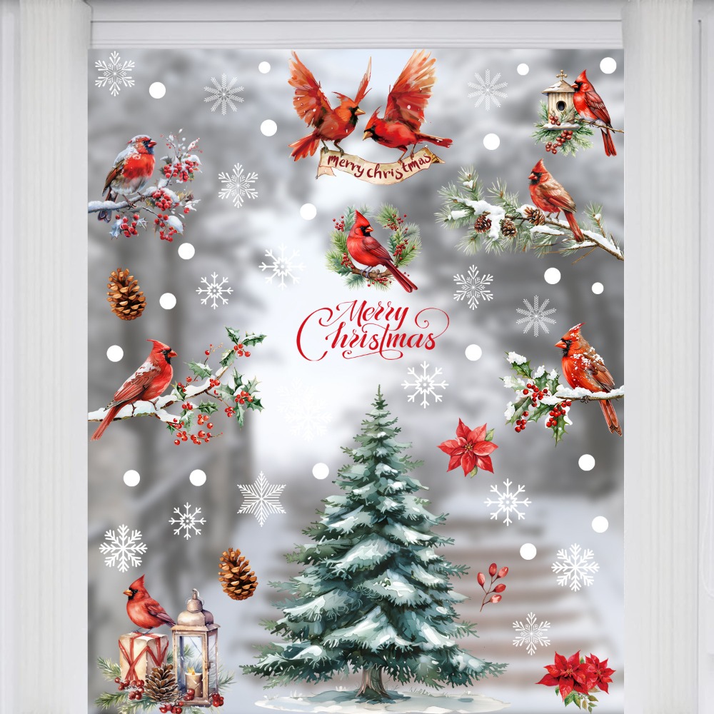 Набор из 9 рождественских накл – обзор и цена Home Decor Xmas Tree