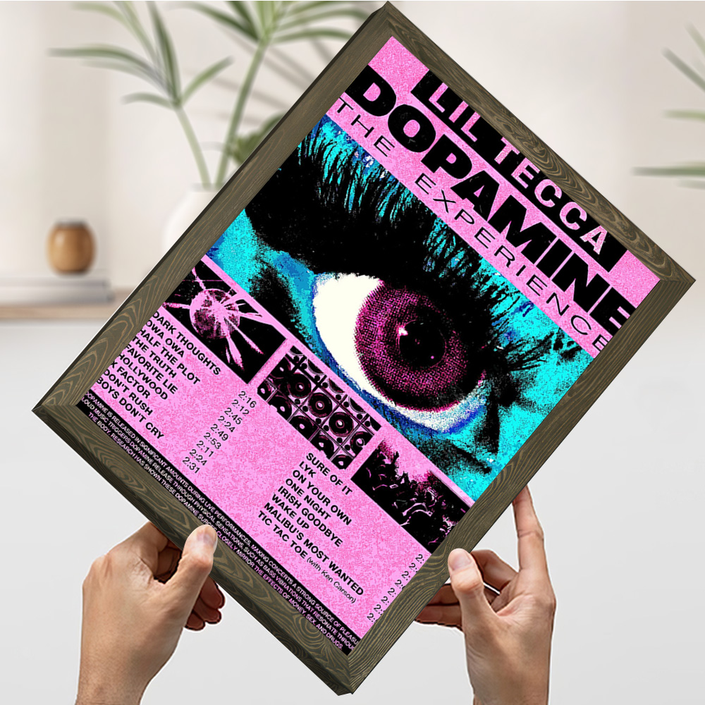 Обложка альбома Lil Tecca Dopa – обзор и цена Home Decor Dopamine