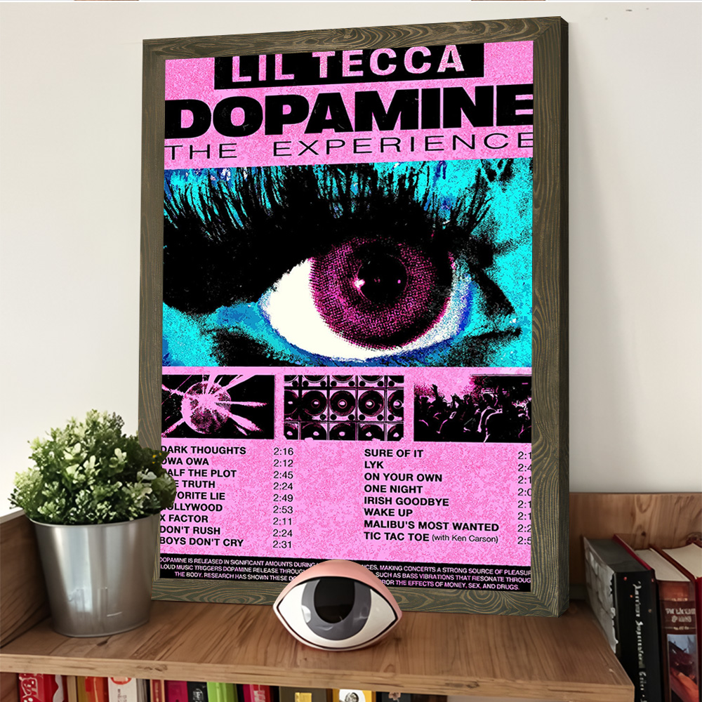Обложка альбома Lil Tecca Dopa – обзор и цена Home Decor Dopamine
