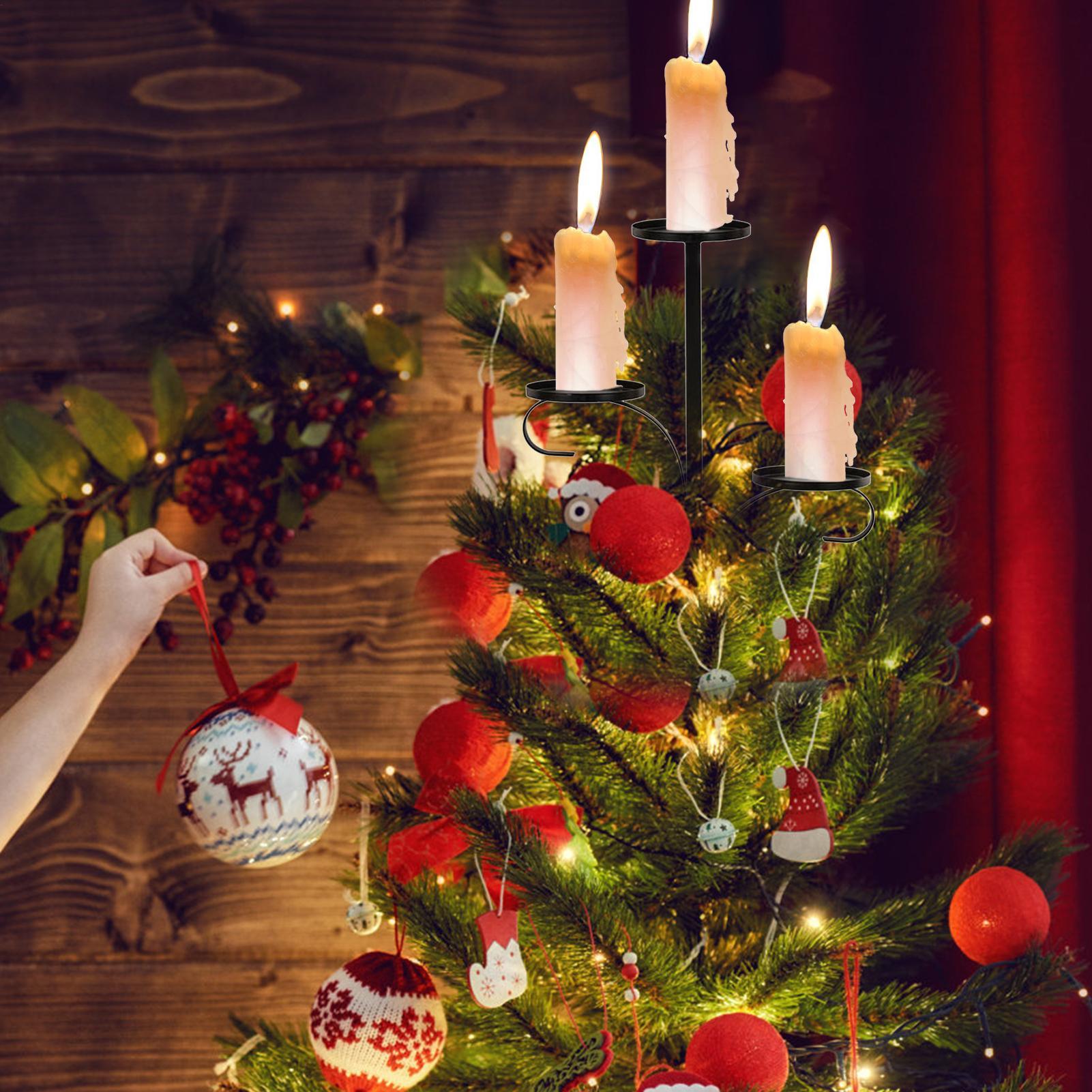 Металлический черный тройной Т – обзор и цена Home Decor Xmas Tree