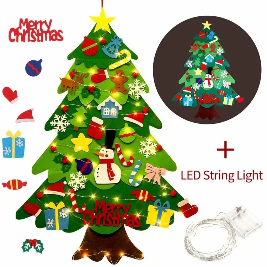 Новогодняя войлочная елка DIY  – обзор и цена Home Decor Xmas Tree