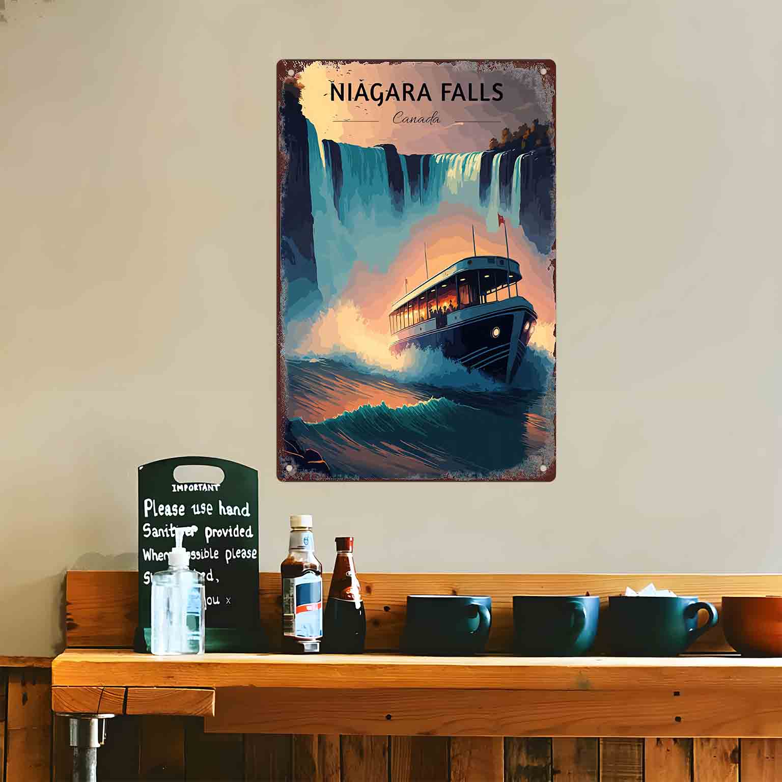 2D плоская металлическая табли – обзор и цена Home Decor Canada