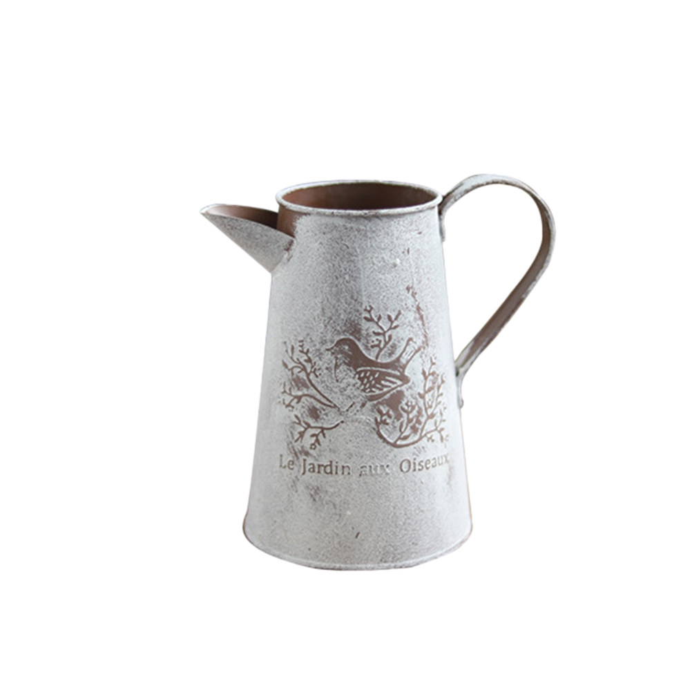 Винтажное металлическое ведро  – обзор и цена Home Decor Vase With Flowers